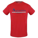 Aquascutum TSIA02 52 Logo Red T-Shirt