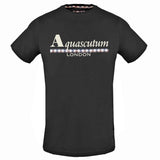 Aquascutum TSIA02 99 Black T-Shirt