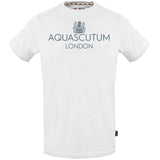 Aquascutum TSIA126 01 London Logo White T-Shirt