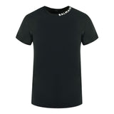 Balmain WH1EF006 B129EAB Black T-Shirt